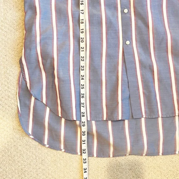 Palmer//Harding Short Sleeve Striped Shirt